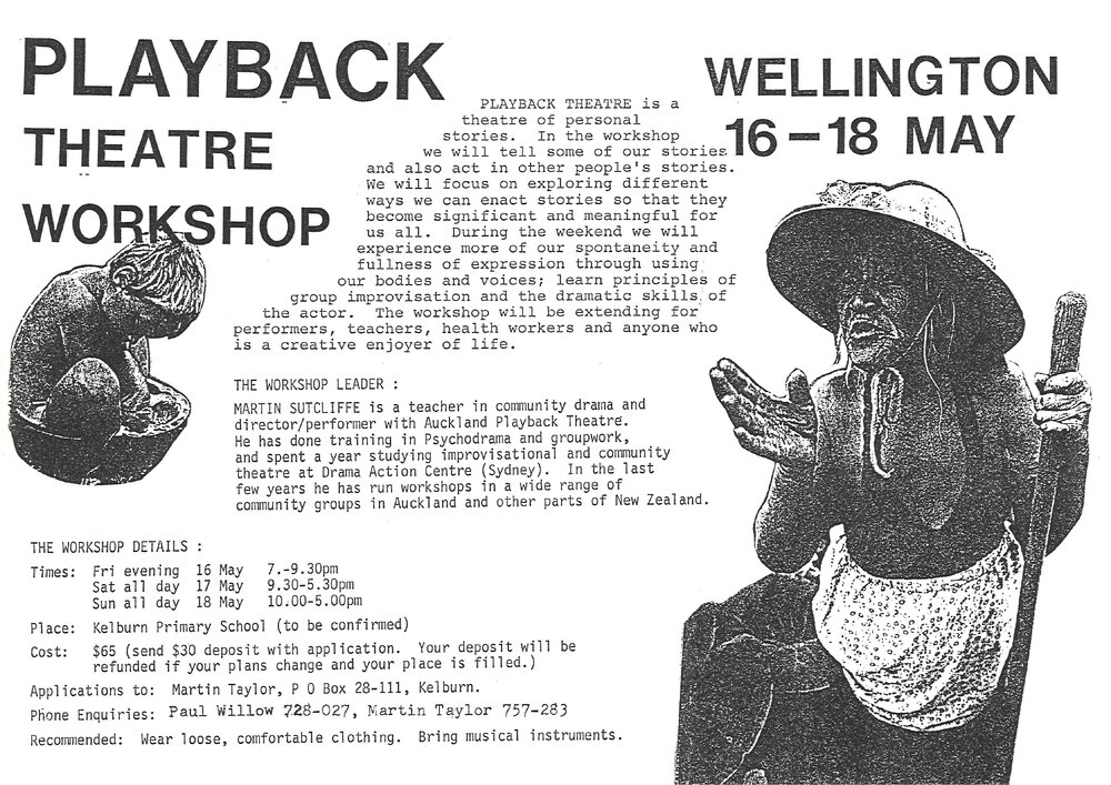 Playback Theatre Workshop