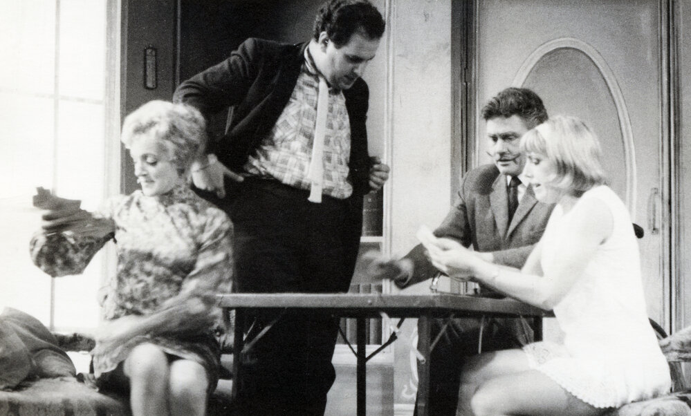 "The Real Inspector Hound": Downstage production