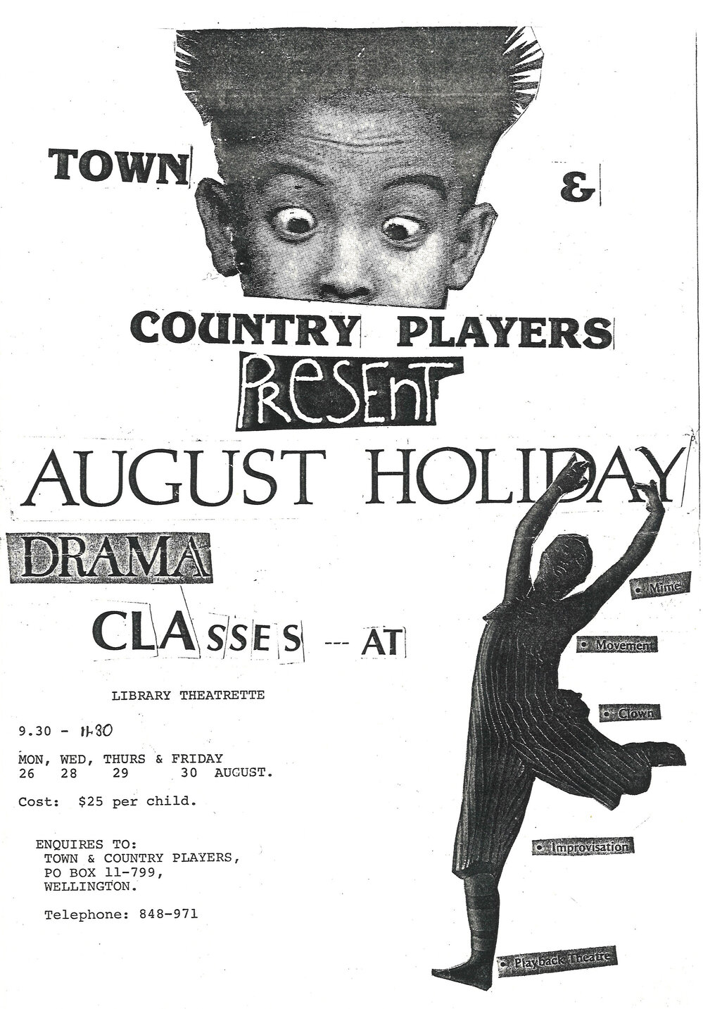 Town &amp; Country Players: drama classes