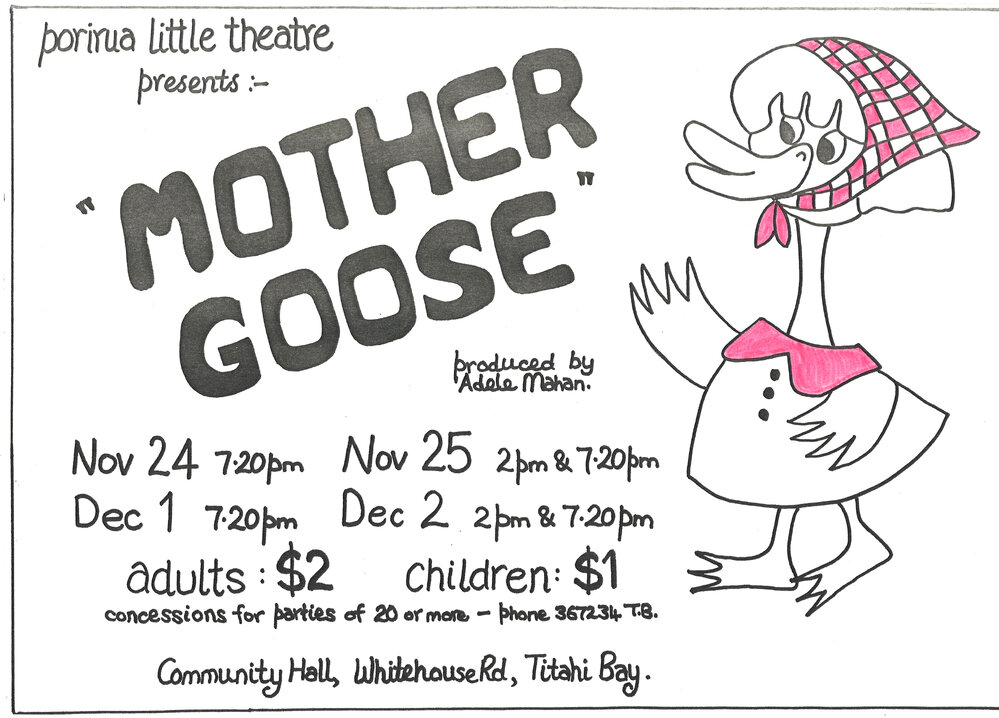 Porirua Little Theatre: "Mother Goose"