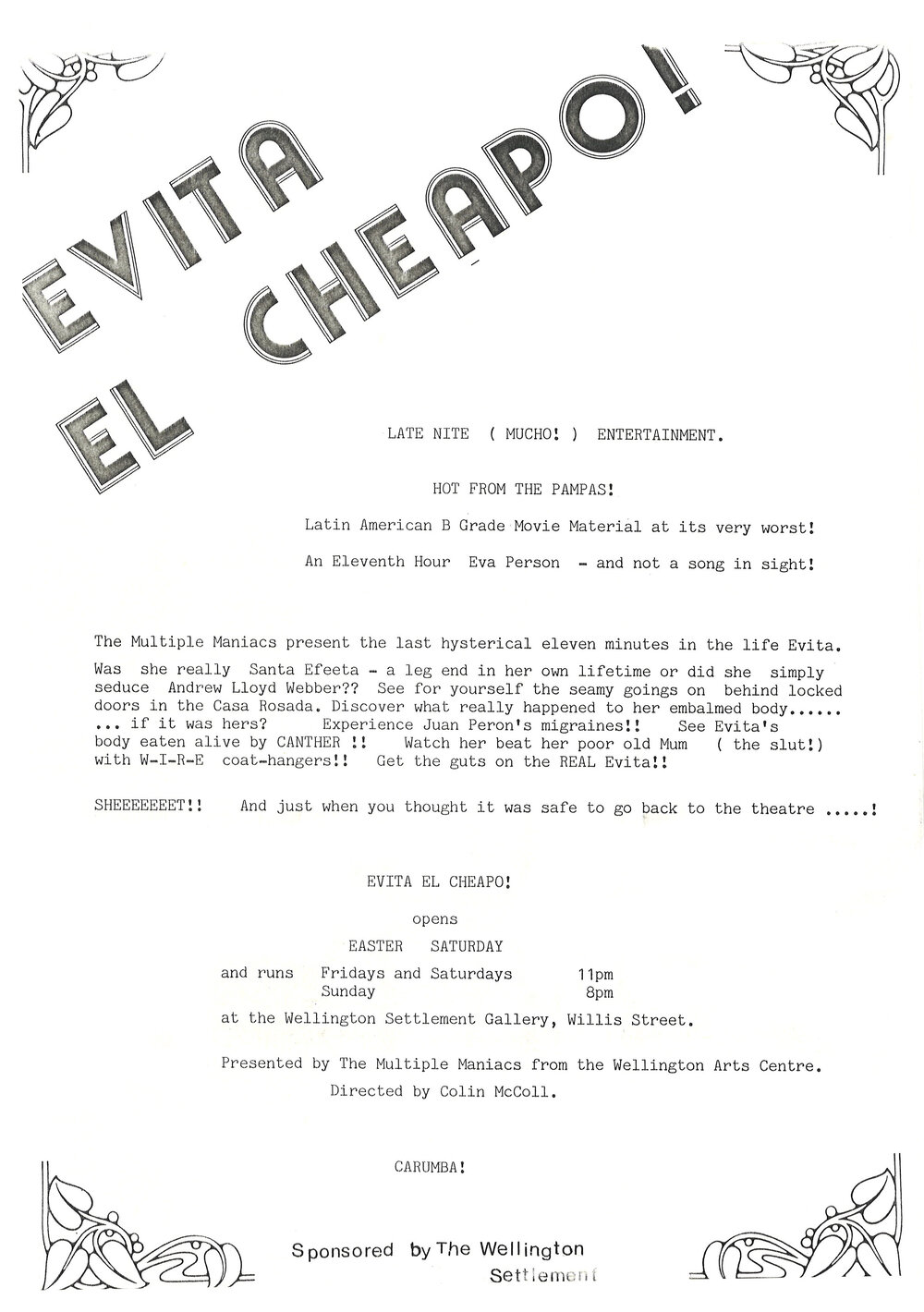 Evita El Cheapo