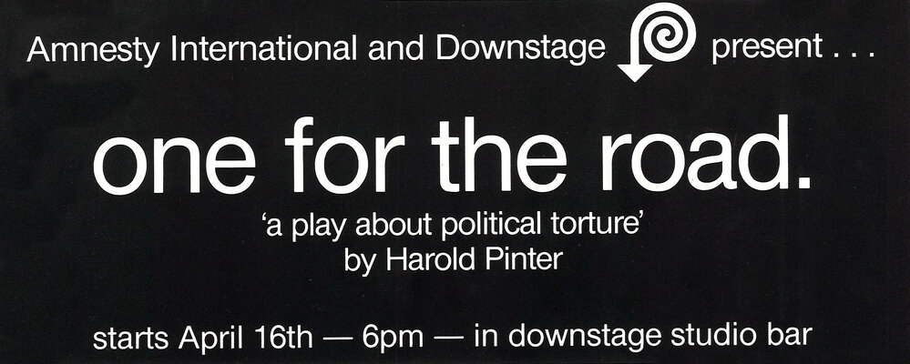 Downstage Theatre: One For The Road