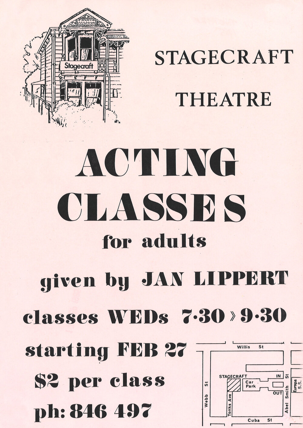 Stagecraft Theatre acting classes