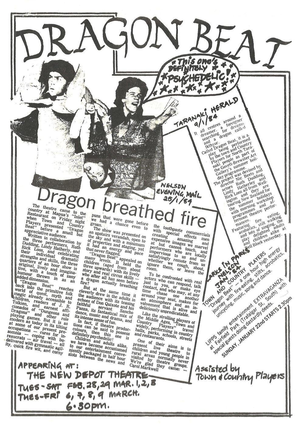 Town and Country Players: "Dragon Beat"