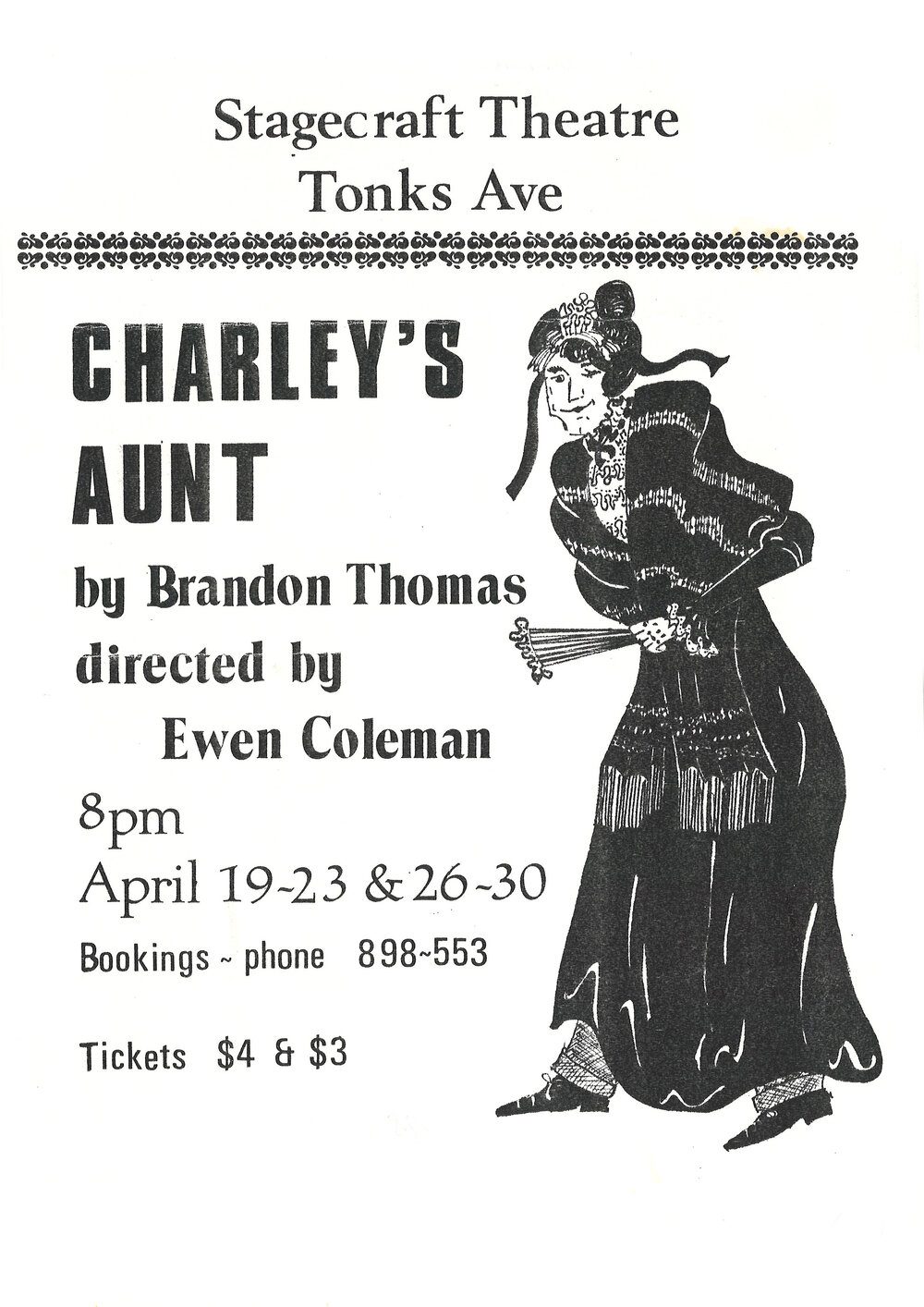 Stagecraft Theatre: "Charley's Aunt"