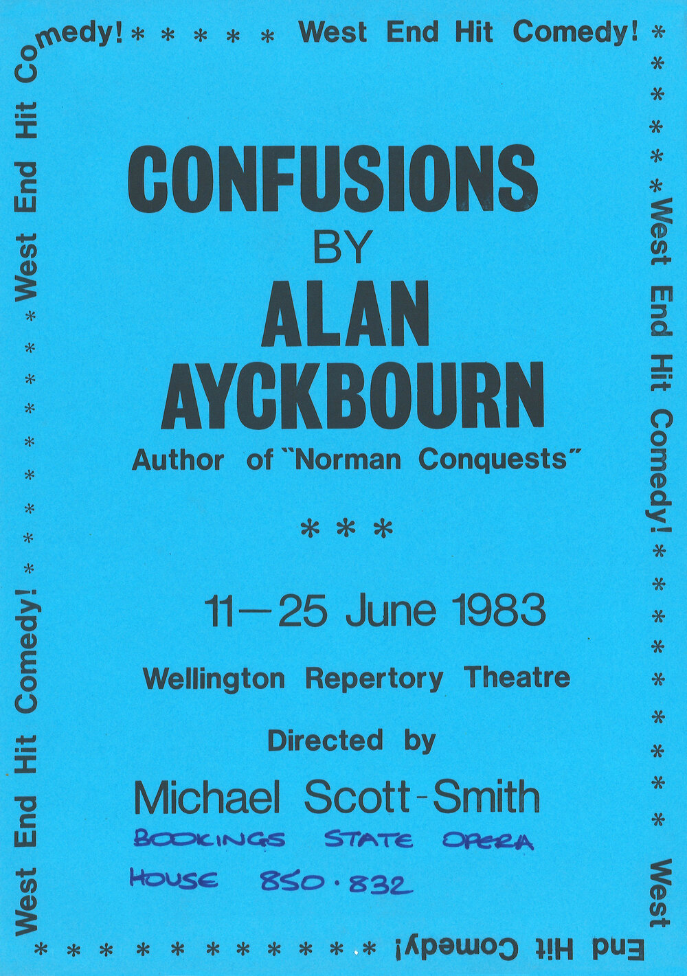 Wellington Repertory Theatre: "Confusions"