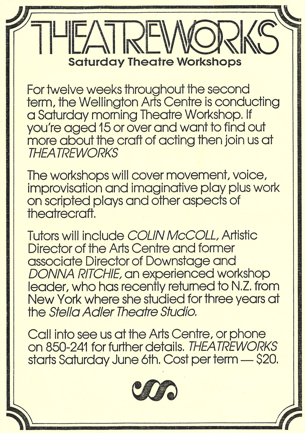 Theatreworks: Sunday Theatre Workshops