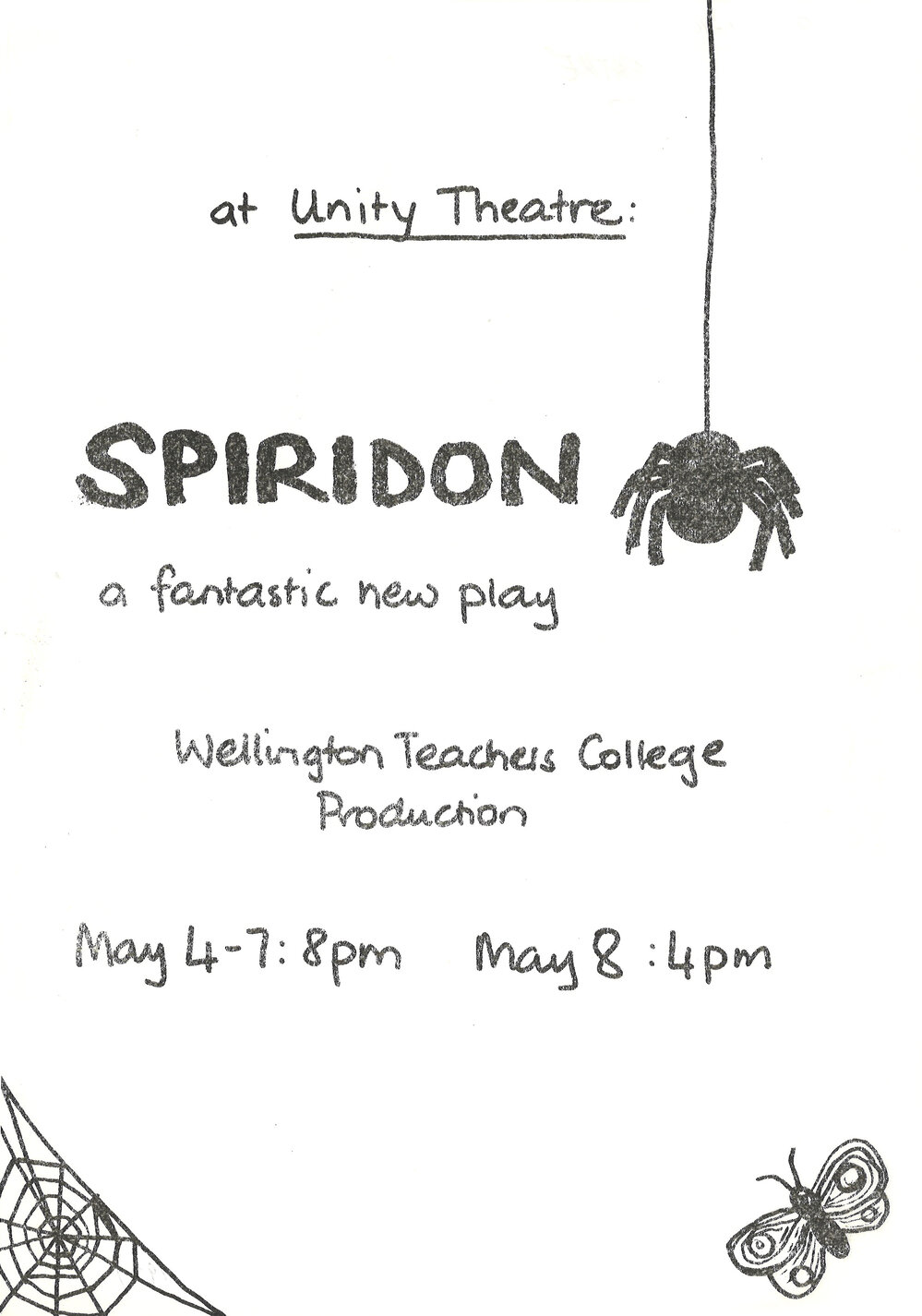 Wellington Teachers' College: "Spiridon"