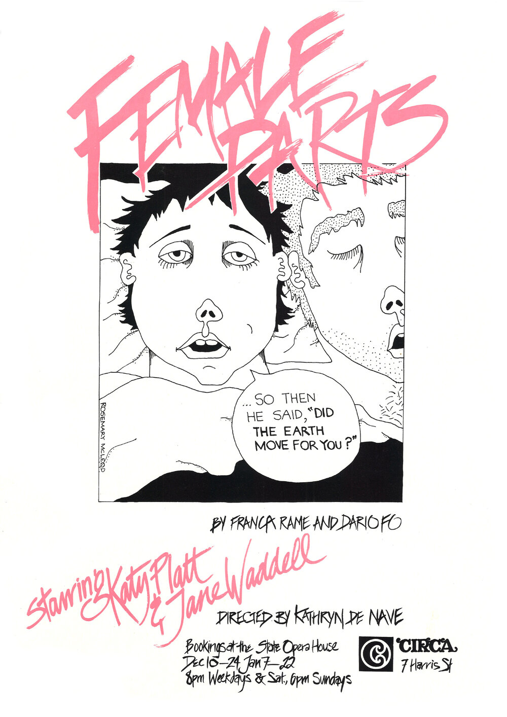 Circa Theatre: "Female Parts"