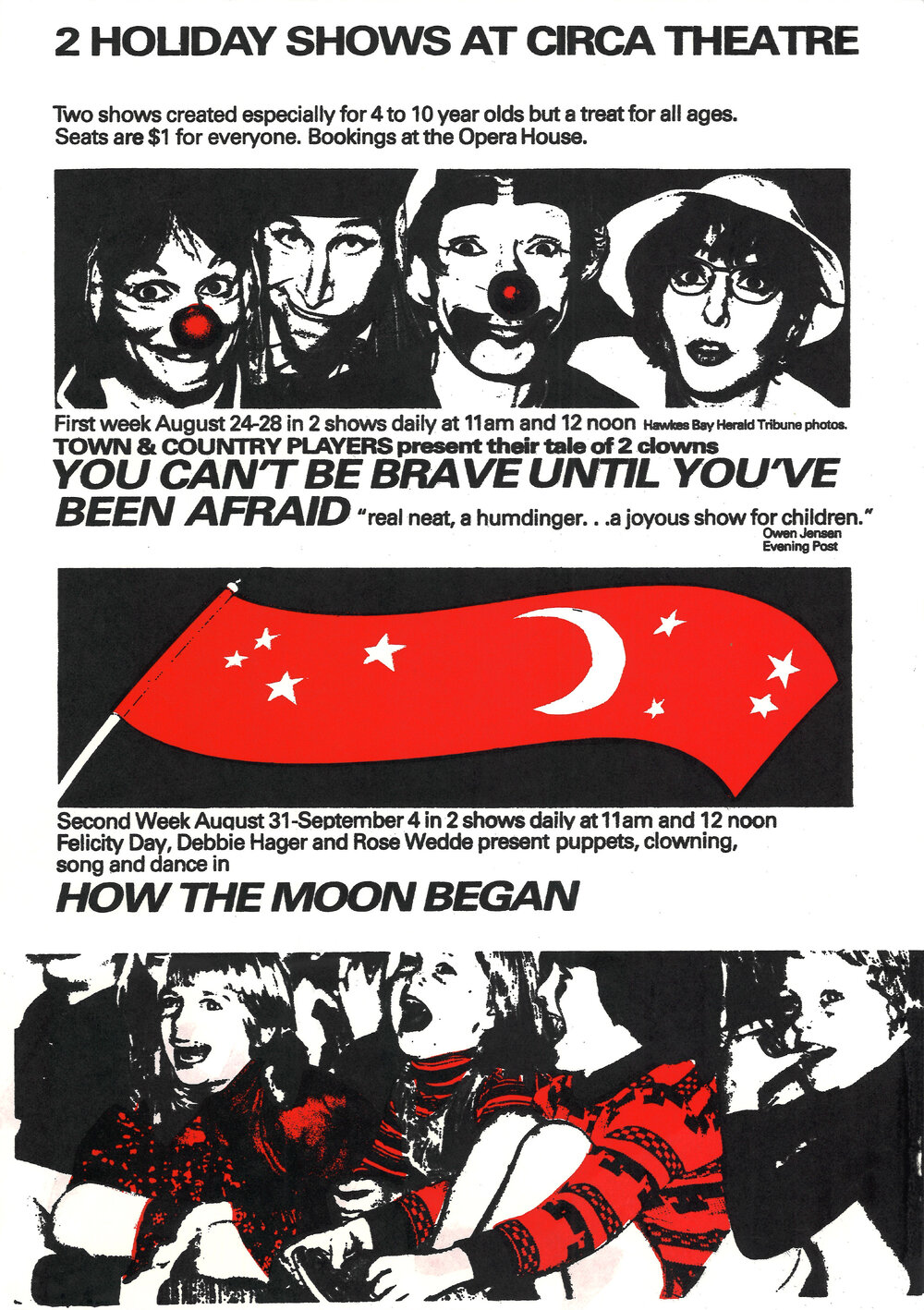 2 holiday shows at Circa Theatre