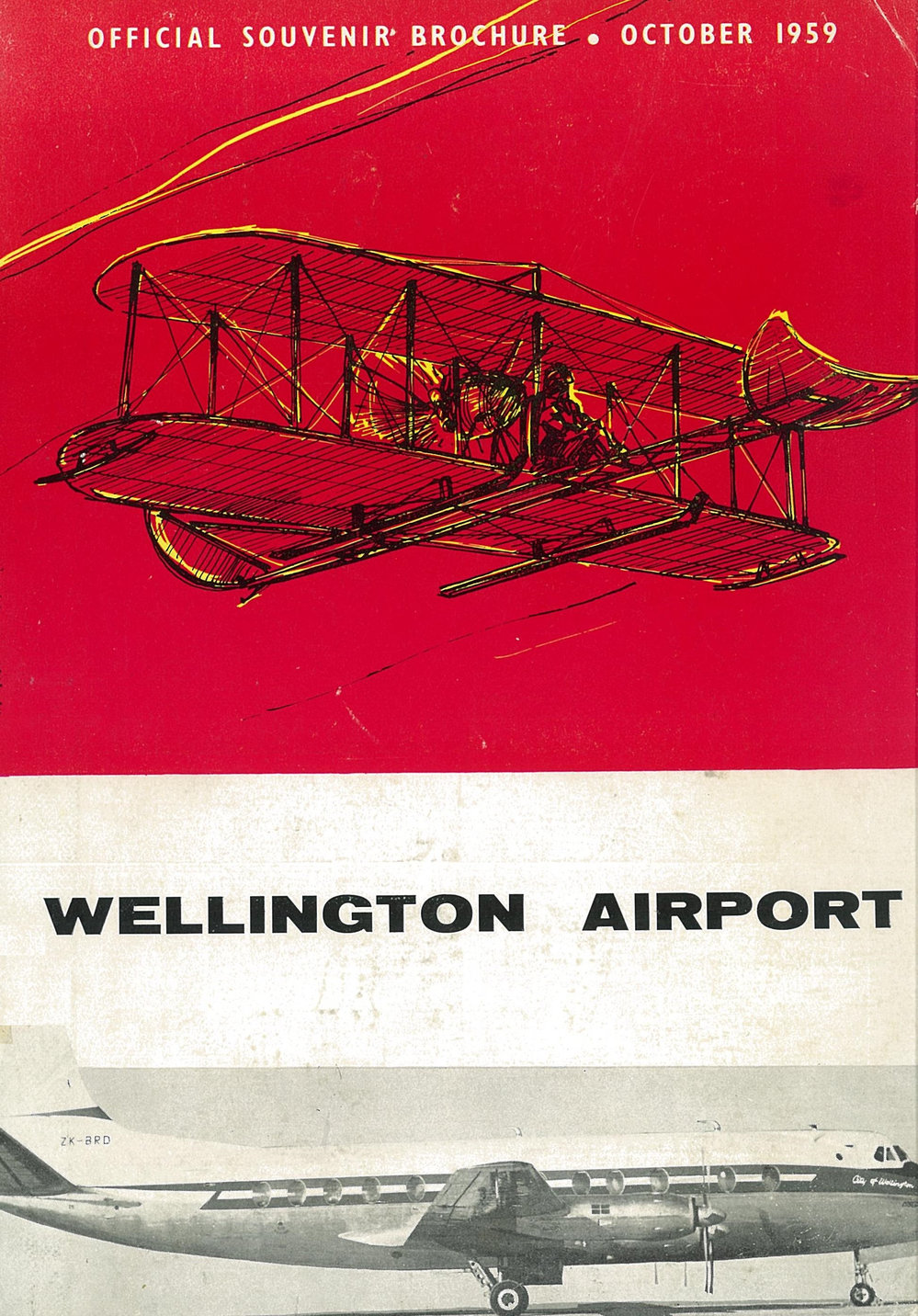Wellington Airport : official souvenir brochure 
