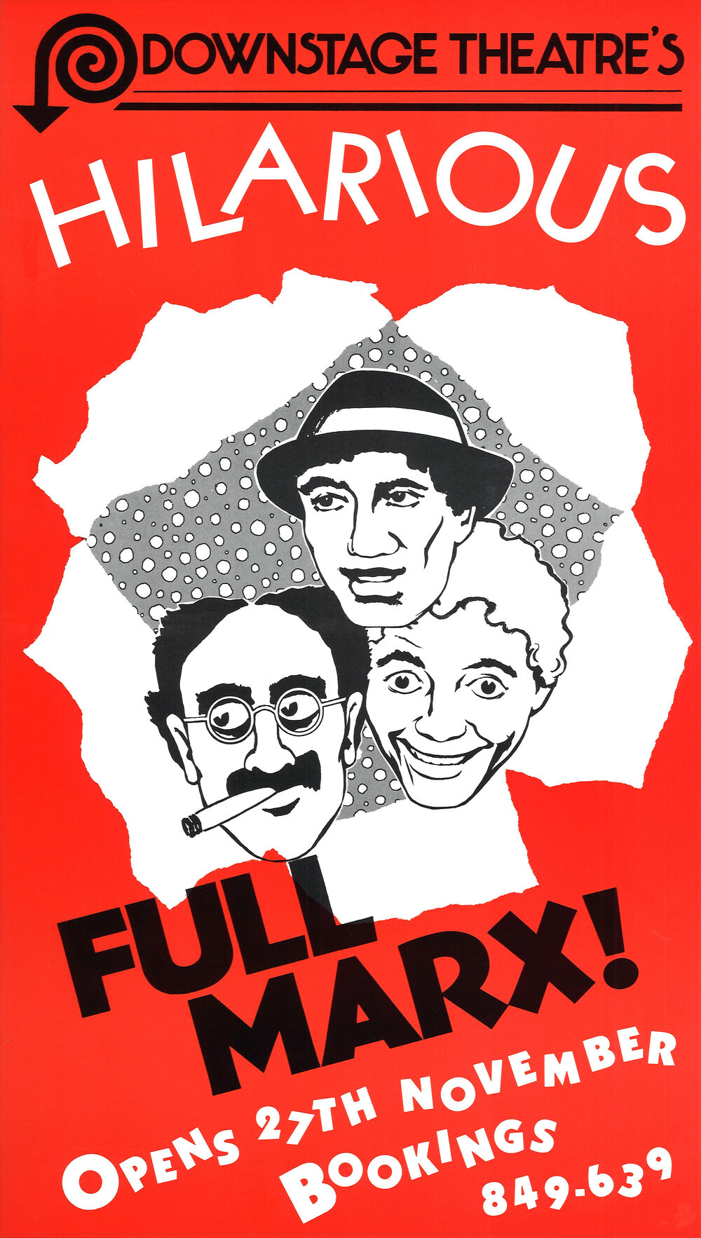 Downstage Theatre: "Full Marx"