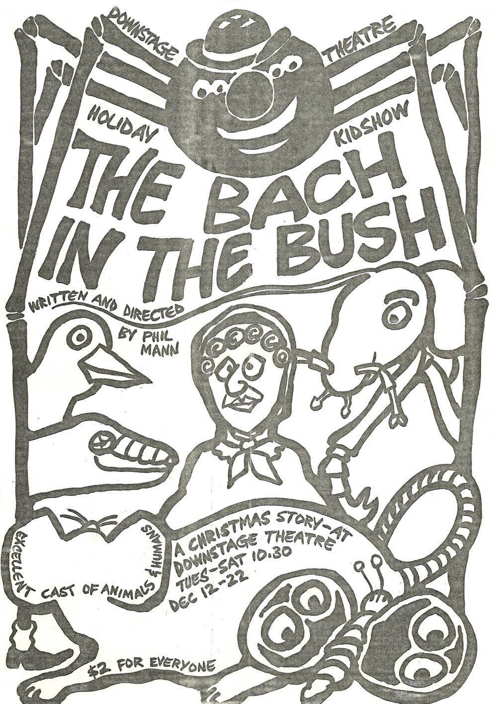 Downstage Theatre: "The Bach in the Bush"