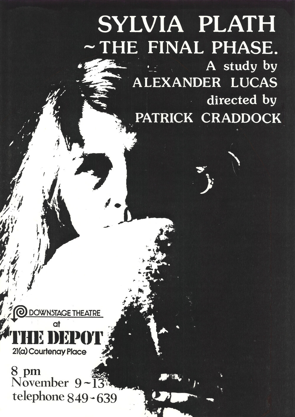 Downstage Theatre: "Sylvia Plath"