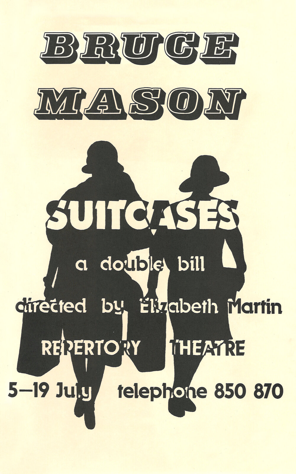 Wellington Repertory Theatre: "Suitcases"