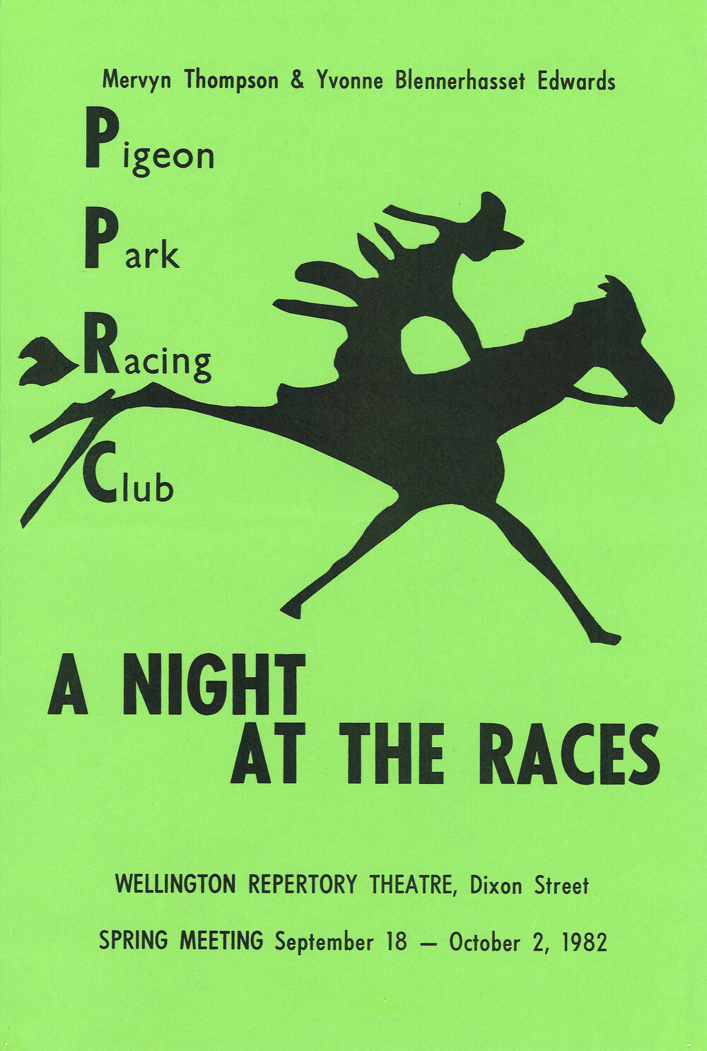 Wellington Repertory Theatre: "A Night at the Races"