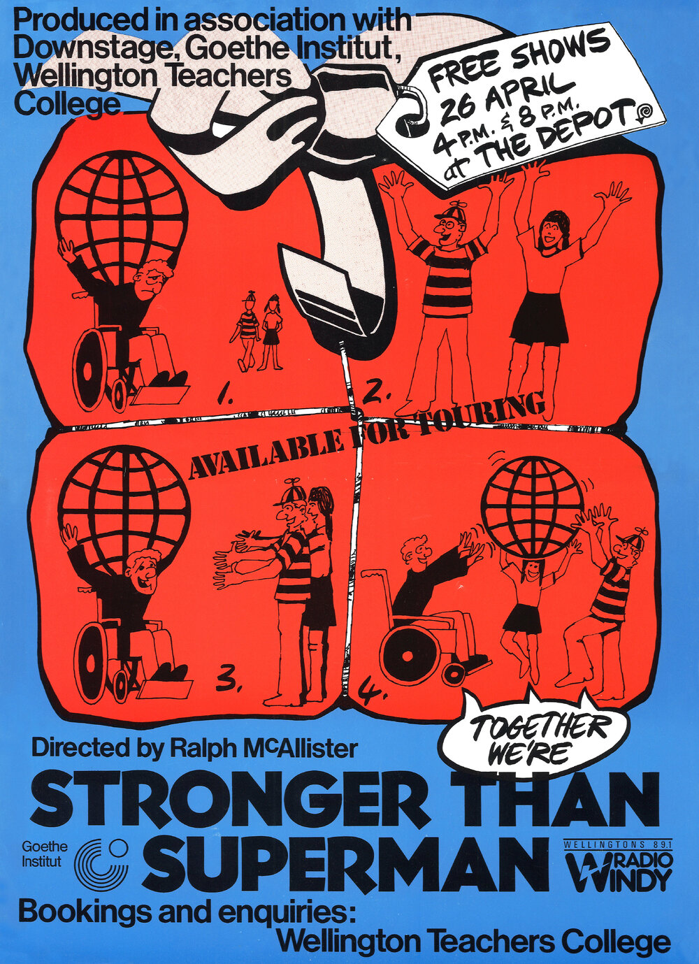 Wellington Teachers' College: "Stronger than Superman"