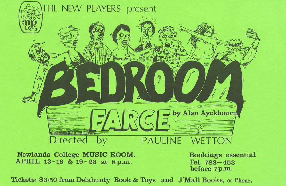 The New Players present "Bedroom Farce"
