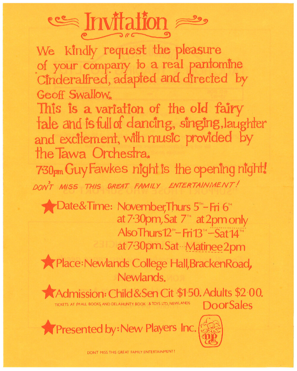 The New Players: "Cinderalfred"