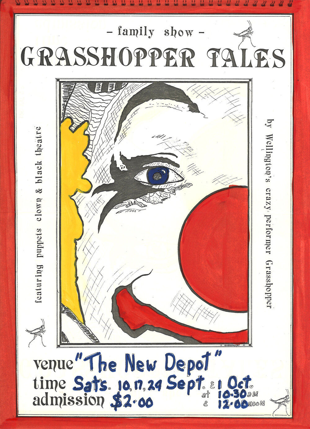 Grasshopper Tales at the New Depot