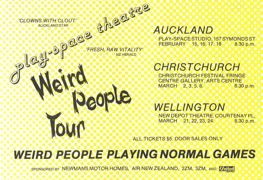 Play-space Theatre Weird People Tour