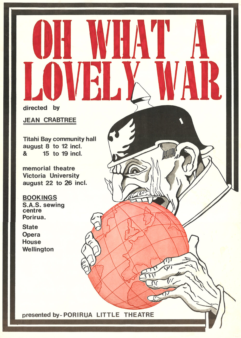 Porirua Little Theatre: "Oh what a lovely war"