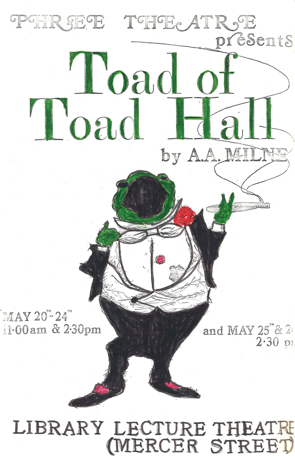 Phree Theatre presents Toad of Toad Hall