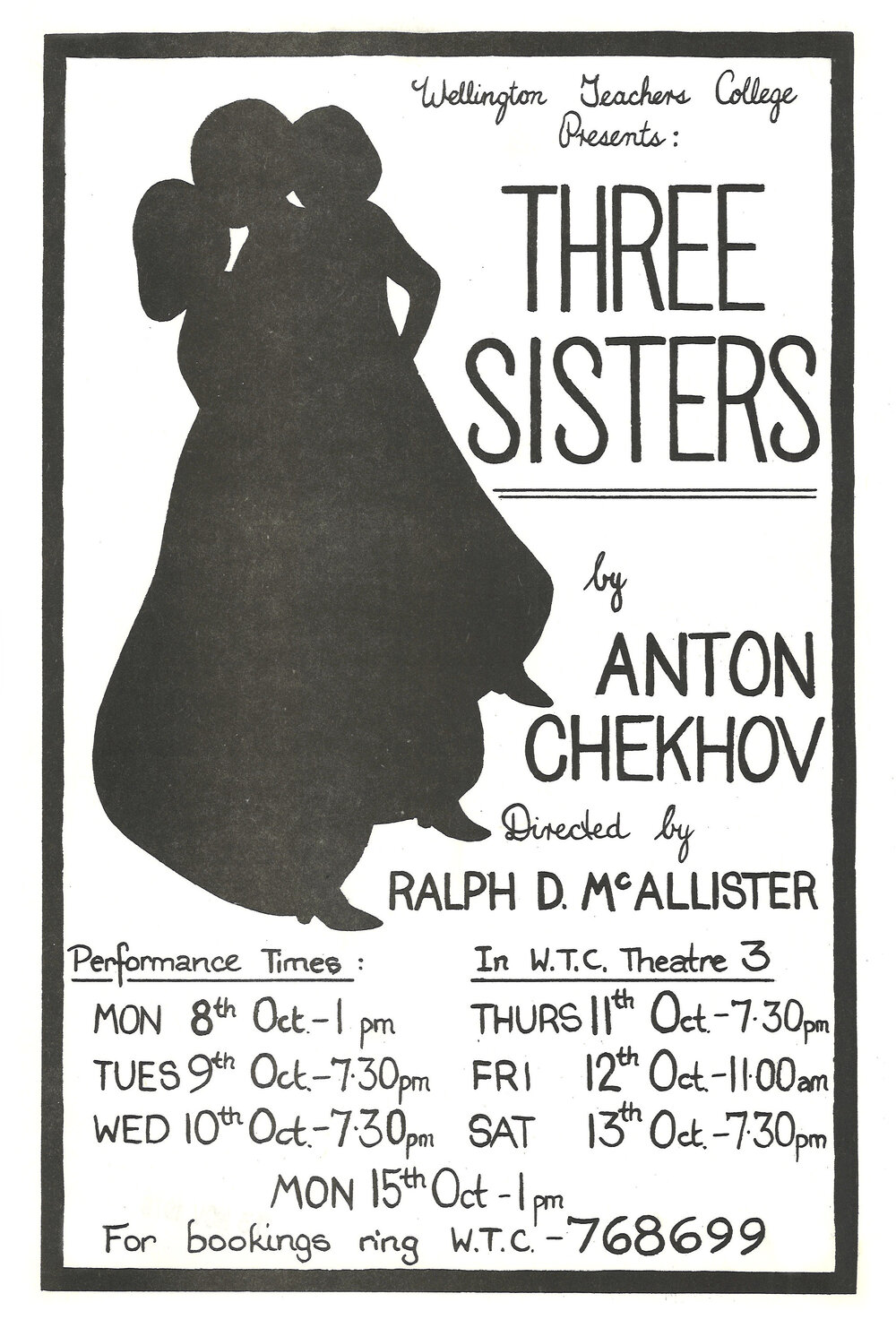 Wellington Teachers College: "Three sisters"