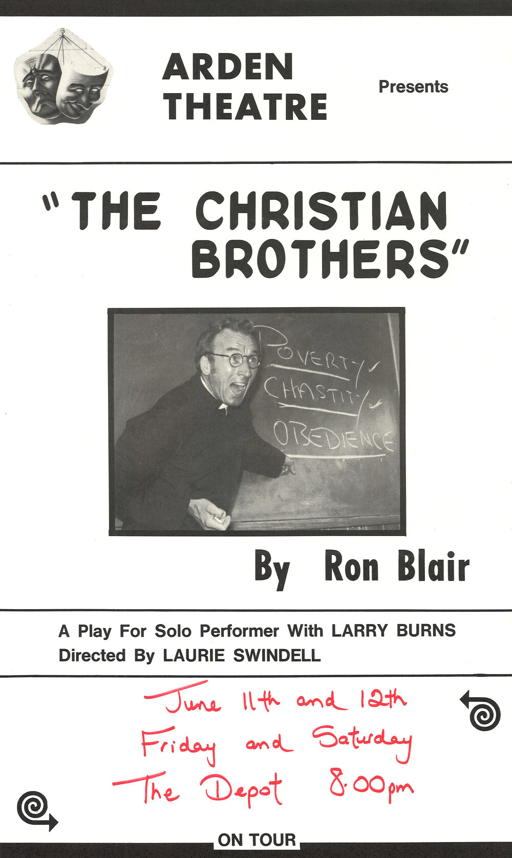 Arden Theatre: "The Christian Brothers"
