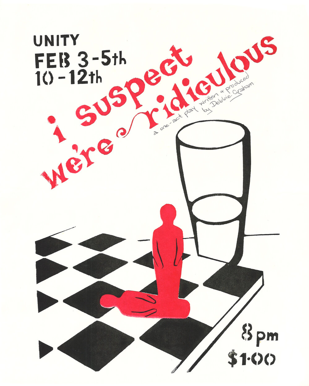 Unity Theatre: "I Suspect We're Ridiculous"