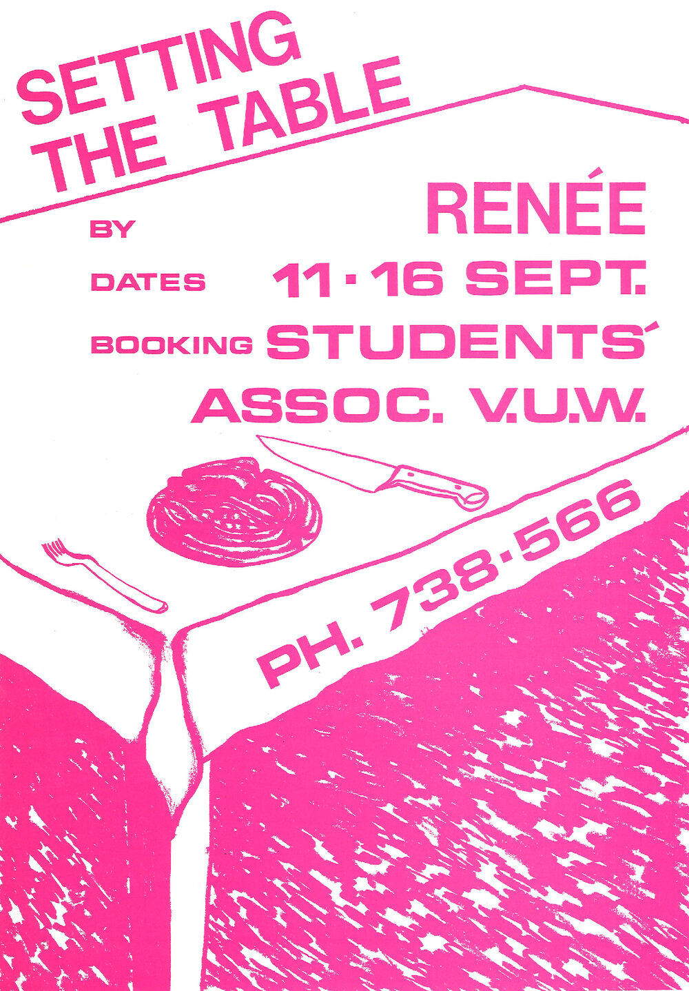 Victoria University Drama Club: "Setting The Table"