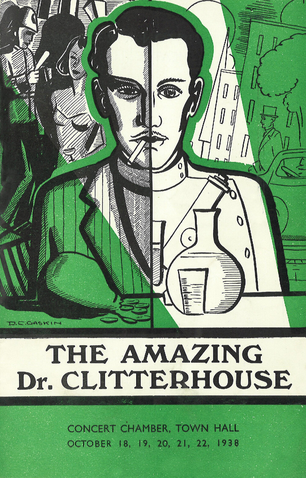 Wellington Repertory Theatre: "The Amazing Dr. Ciltterhouse"