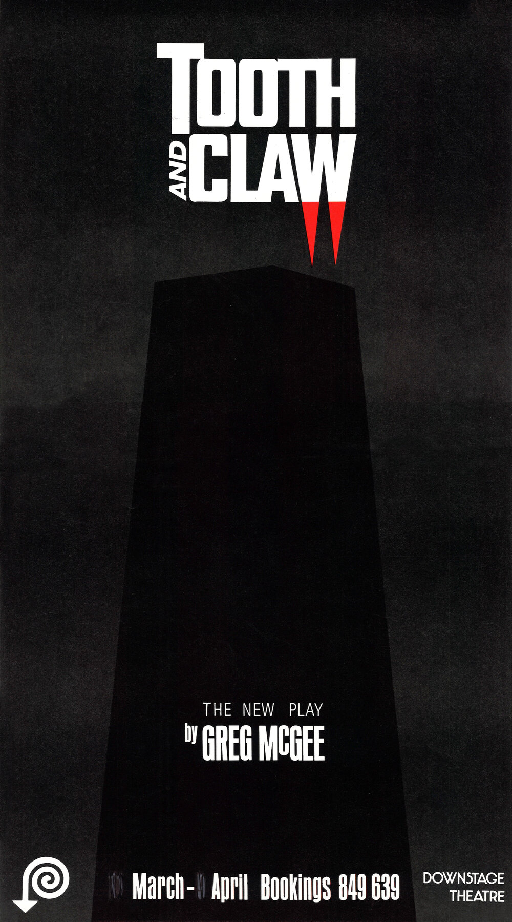 Downstage Theatre: "Tooth and Claw"