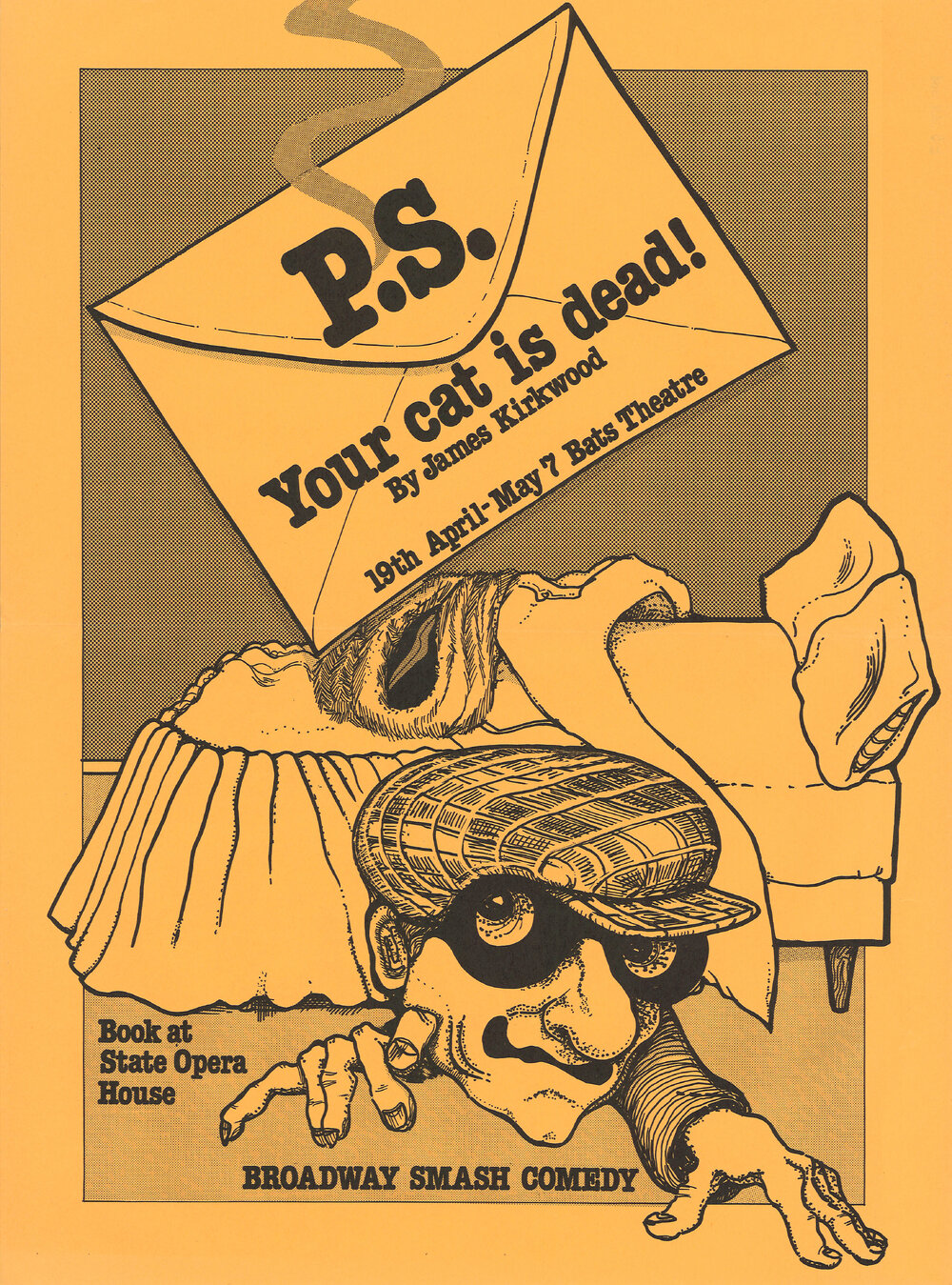 BATS Theatre: "P.S. Your Cat is Dead!"