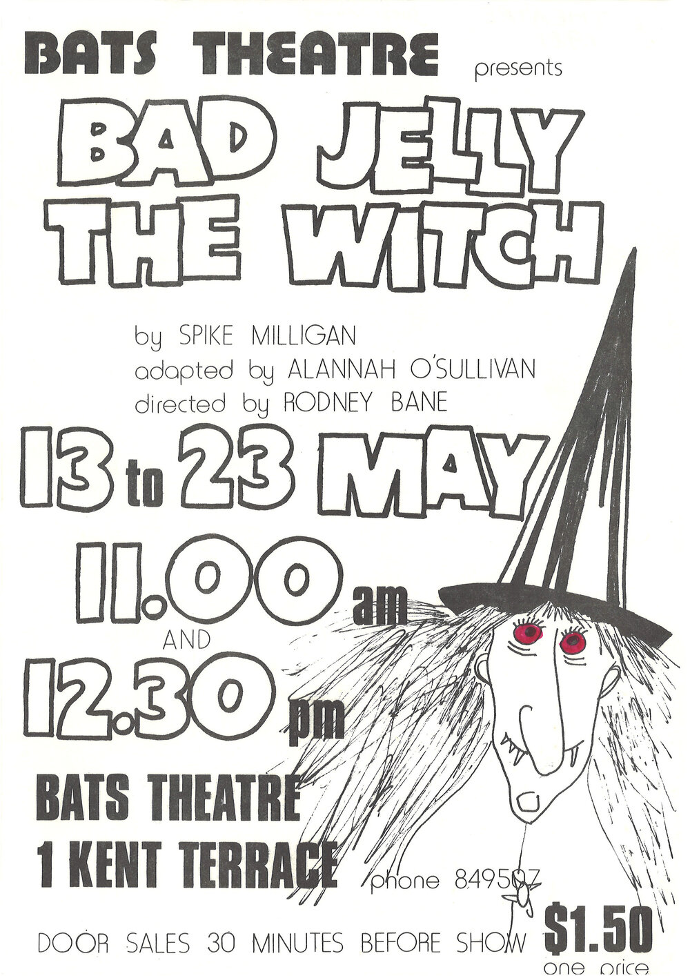 BATS Theatre: "Bad Jelly the Witch"