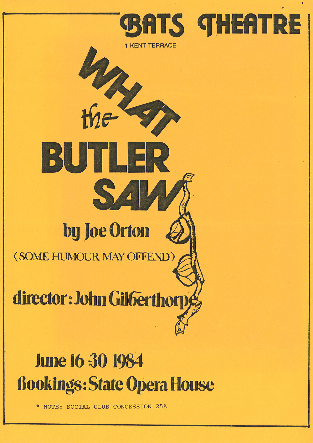 BATS Theatre: "What the Butler Saw"