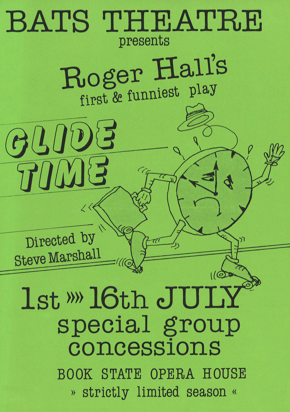 BATS Theatre: "Glide Time"