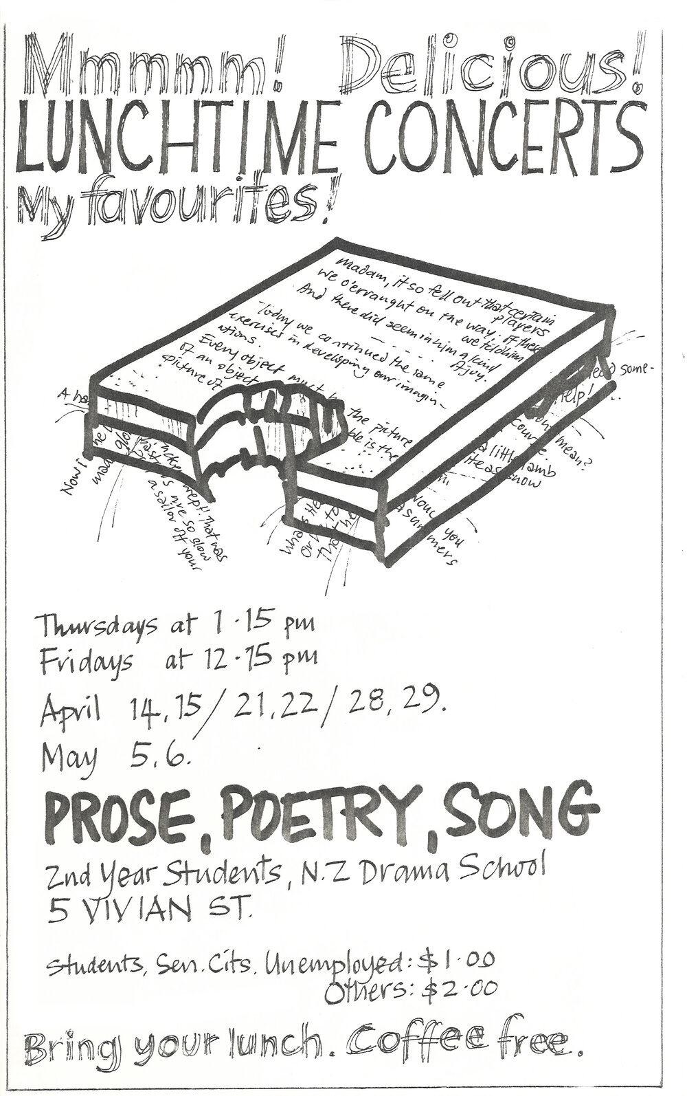 Prose, Poetry, Song by the N.Z. Drama School