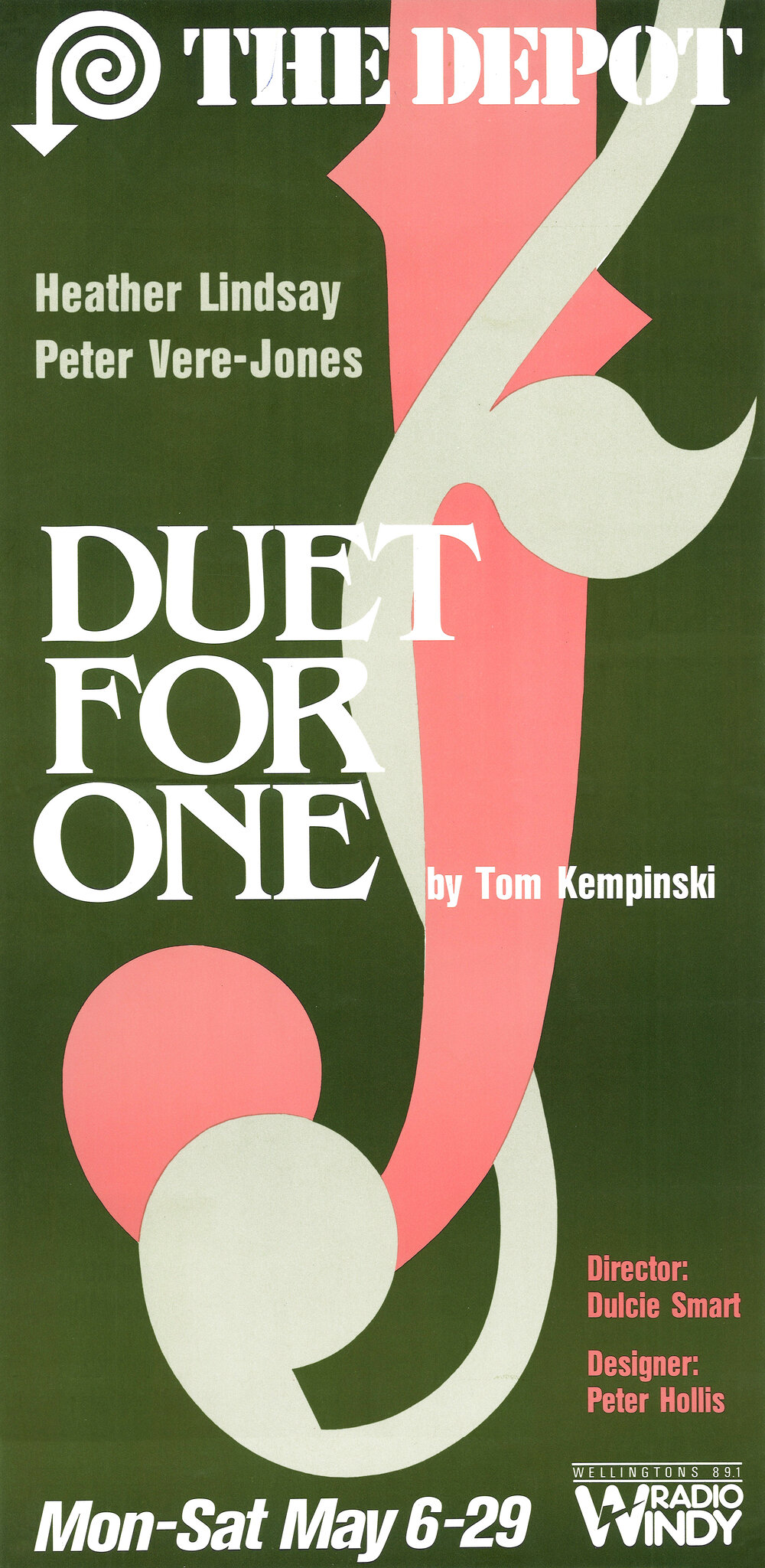 Downstage Theatre: "Duet For One"