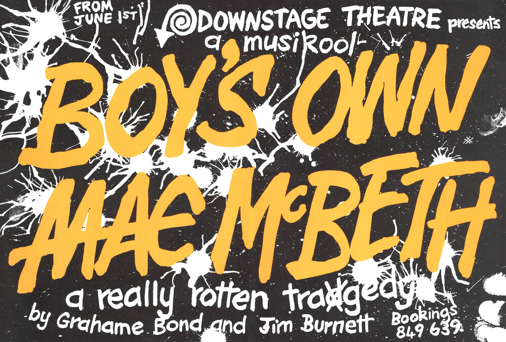 Downstage Theatre: "Boy's Own McBeth"