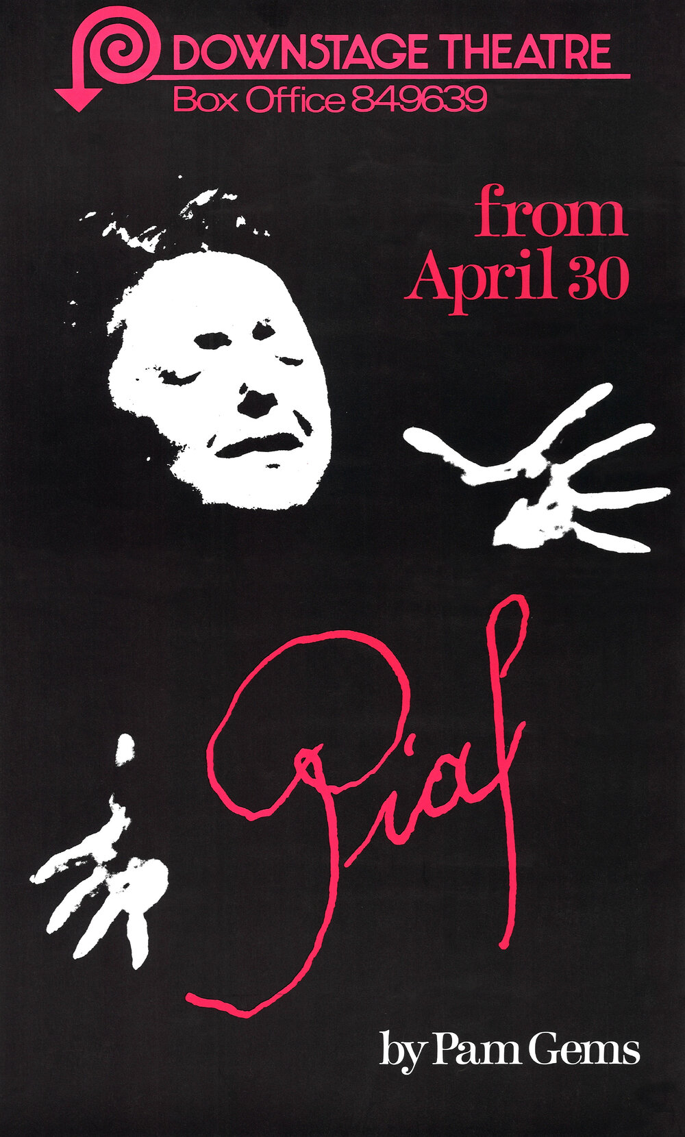 Downstage Theatre: "Piaf"