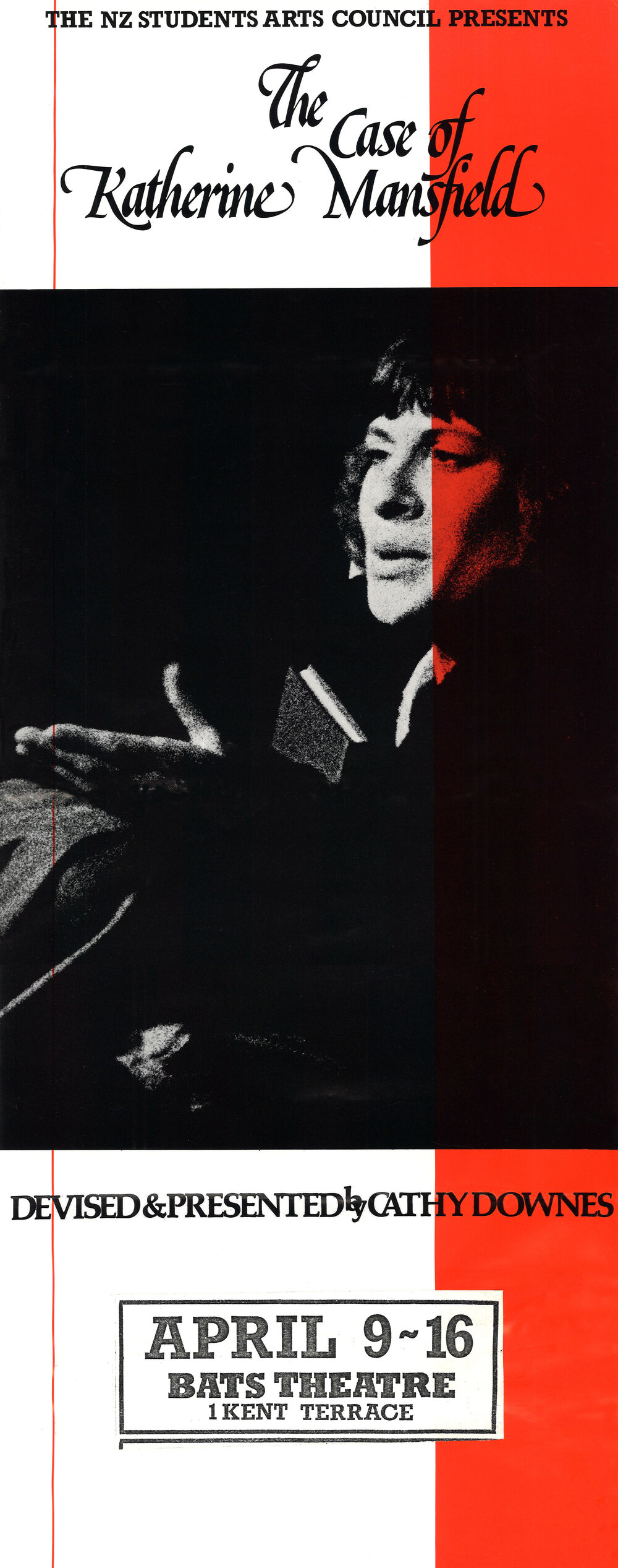 BATS Theatre: "The Case Of Katherine Mansfield"