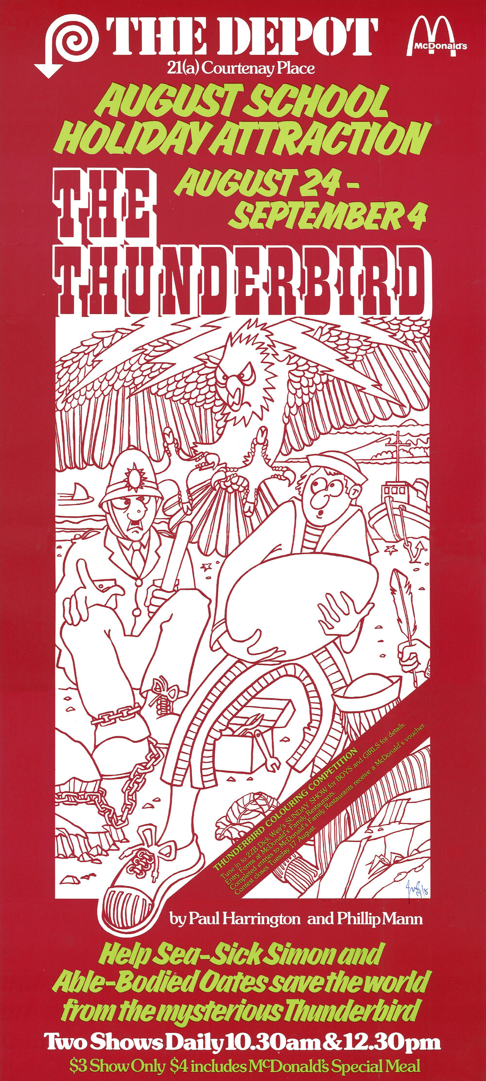 The Depot August School Holiday Attraction