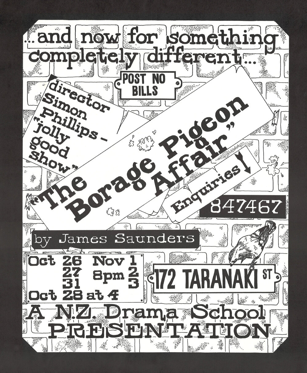 New Zealand Drama School: "The Borage Pigeon Affair"