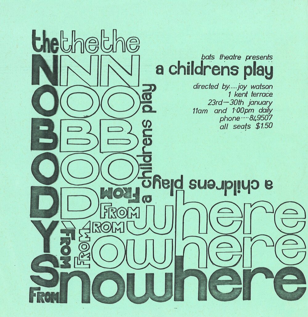 BATS Theatre: "The Nobody from Somewhere"