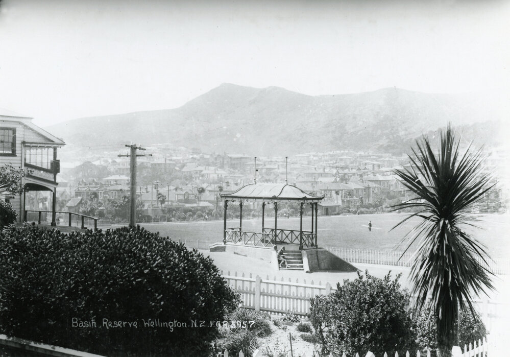 Basin Reserve and band rotunda
