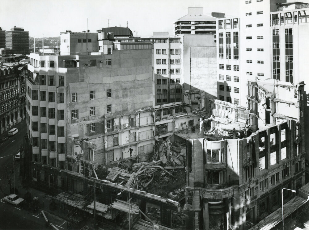Demolition of the State Insurance Office 