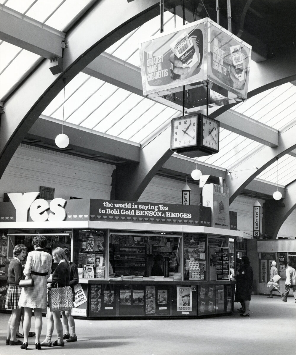 Newsagent at the railway station