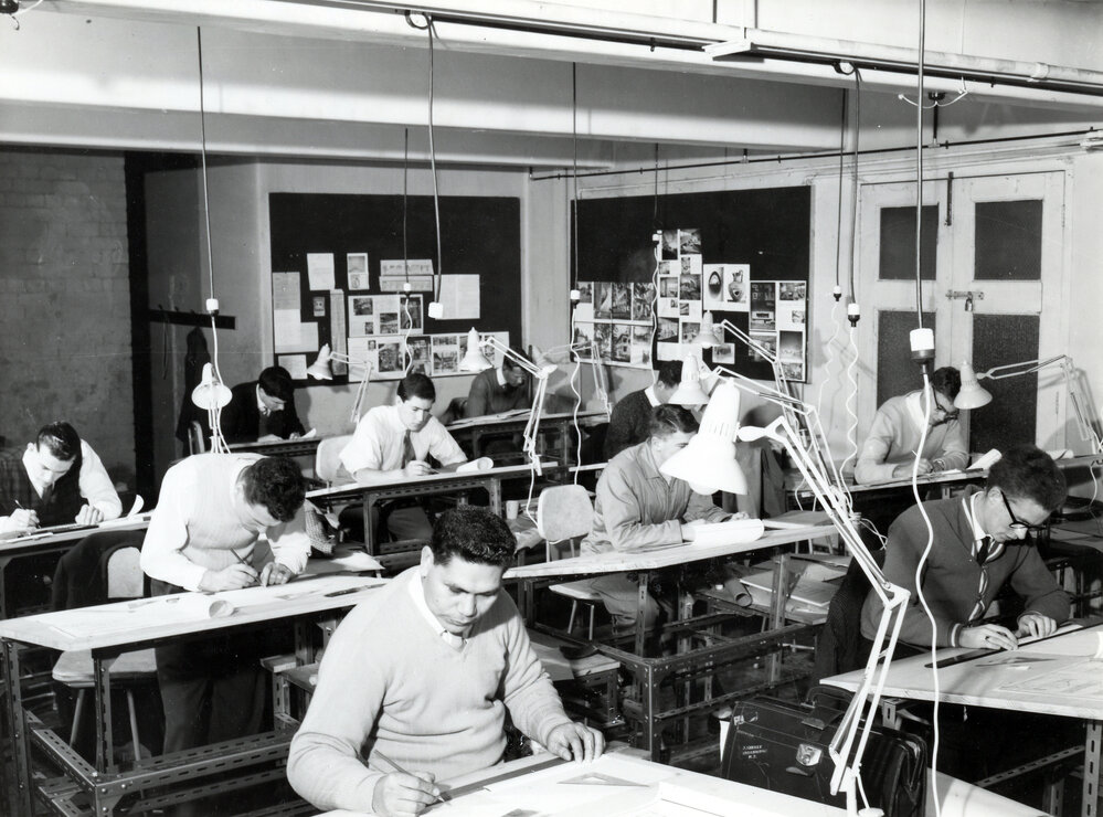 Wellington Polytechnic architecture students