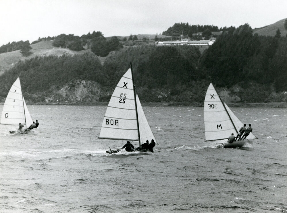 Yachting in Evans Bay